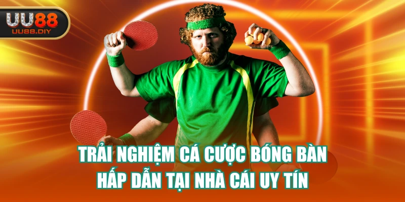 Trải Nghiệm Cá Cược Bóng Bàn Hấp Dẫn Tại Nhà Cái Uy Tín